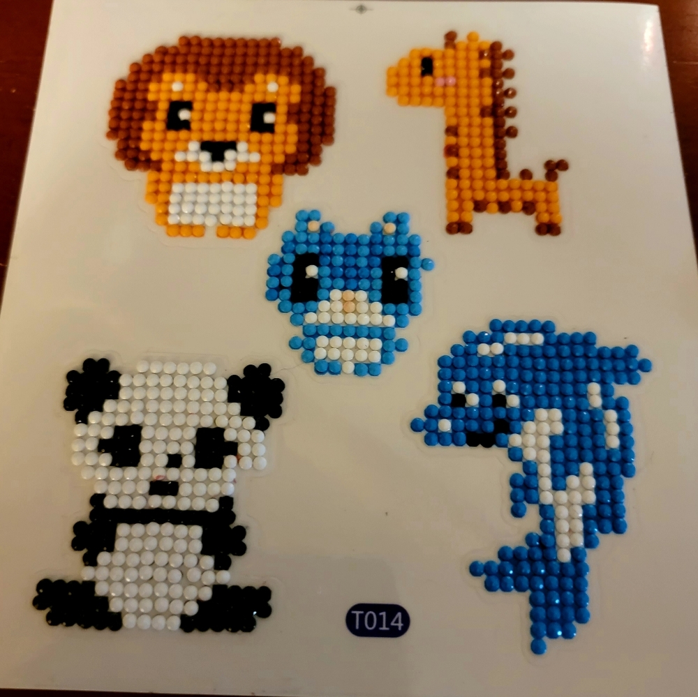 Cute Animal Stickers Handmade